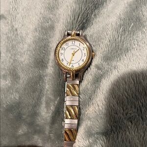 Timex Gold and Silver Watch